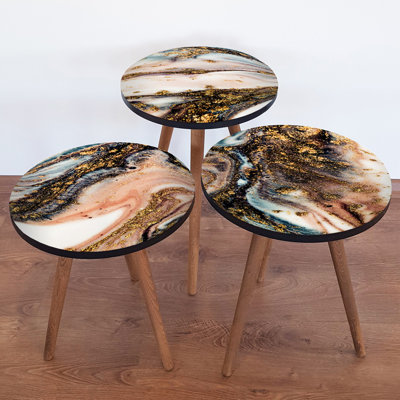 Tables gigognes 3 pieds Consuelo
