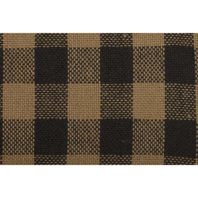 Aliosha Outdoor 3'' Chair Pad, Country Black/Dark Tan