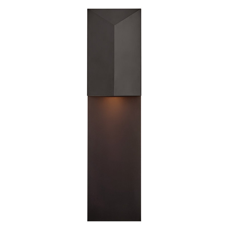 Hinkley Treva Large Wall Mount Lantern, 22" H x 5.5" W x 4" D