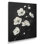 Silhouette de fleur de cerisier noir monochrome II - fleur de cerisier