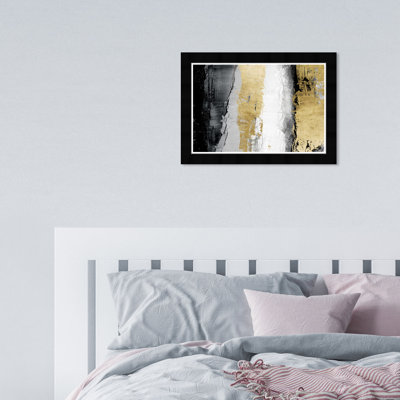 Envision and Elevate Gold - impression d'art graphique