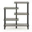 Support de rangement décoratif à 5 niveaux H 32,48 po x l 31,5 po x P 11,6 po Rozanne-1871207206