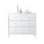 Commode blanche à 4 tiroirs pour enfants