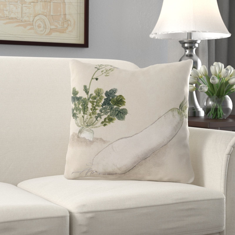 Coussin watercolour Archuleta, Microsuède, Intérieur