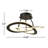 Concord 19.69" W 2-Light Integrated LED Dimmable Semi Flush Mount-975171462