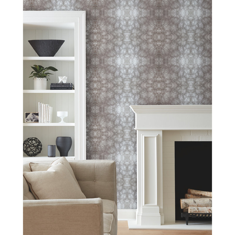 Abstract Vinyl Peel & Stick Wallpaper Roll