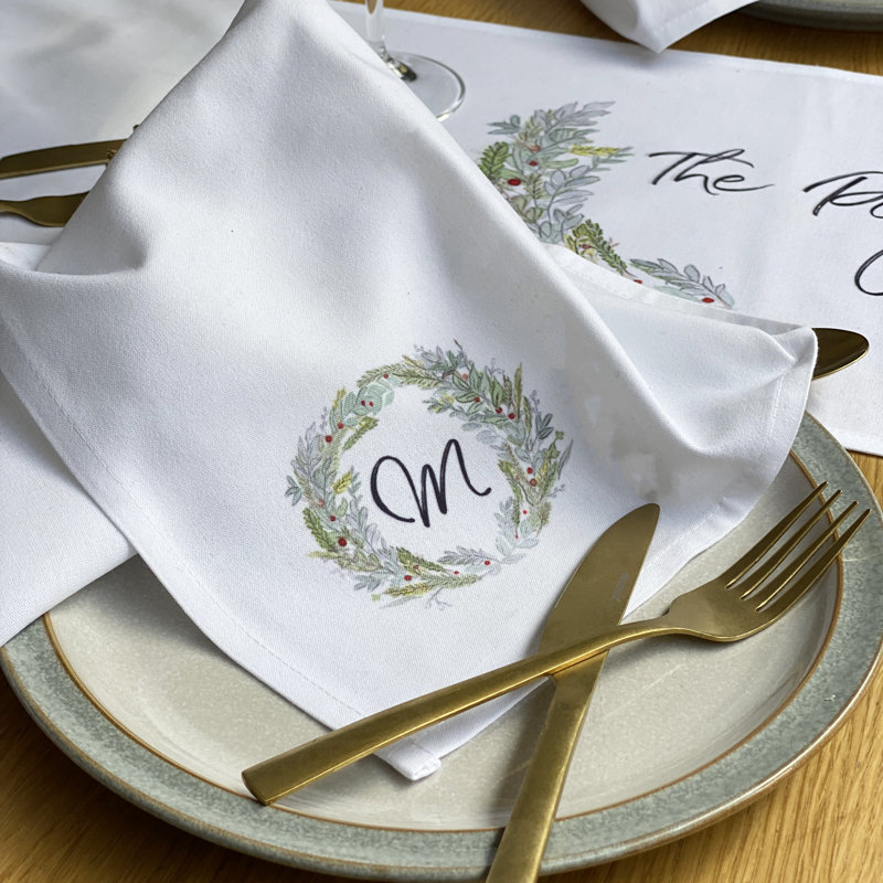 Earl Polyester No Pattern Rectangle Napkin