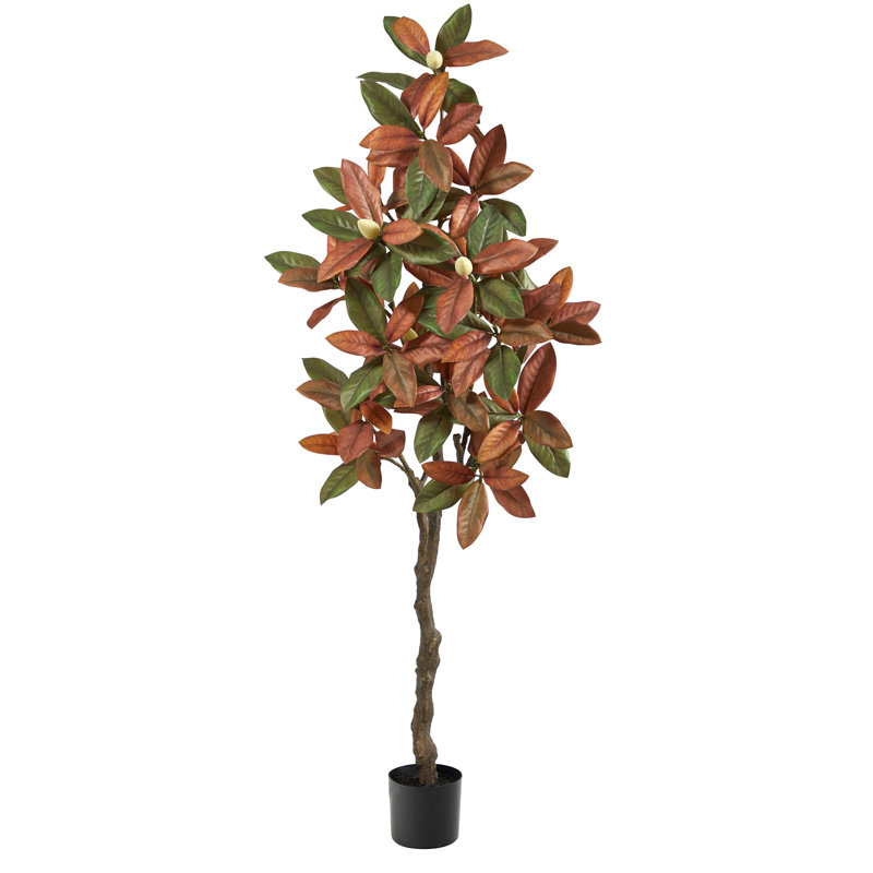 72'' Faux Foliage Tree in Pot Liner