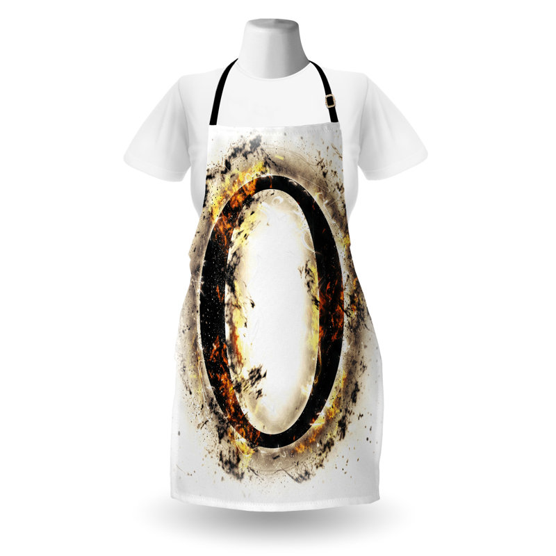 No Pattern Bib Apron