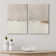 Minimal Landscape Beige Tan Abstract Grunge Modern Art Minimalist Neutral Decor Frame 2 Pieces Picture - Canvas Print