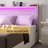 Berneil Upholstered Bed Frame with RGBW LED Lights Headboard & 4 Storage Drawers-1678228655-1726469734