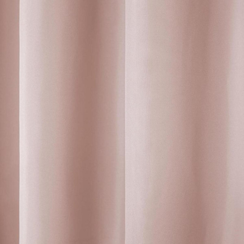Les rideaux d'intérieur et d'extérieur Cabana, Rosé, L 54 po x L 84 po