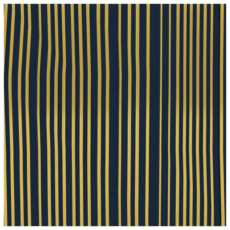 Tapis de bain à rayures, 24in W x 17in L