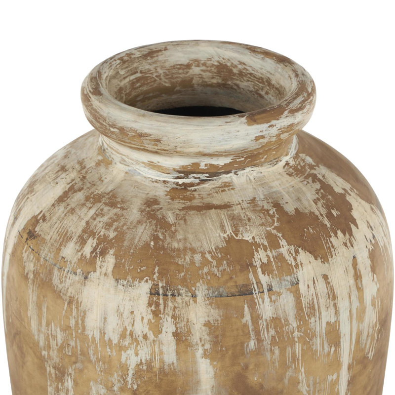 Vase en céramique patine vieillie Cole