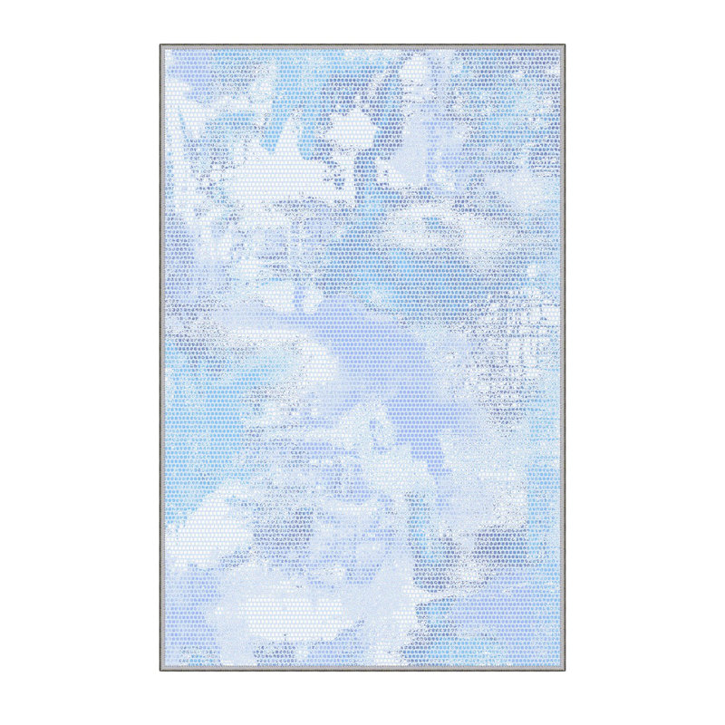 Premium Hall Carpet, 100% Polyester, 39.4 x 59.1 inches | 8 mm Pile Height, 650 g/m² | Antibacterial, Non-Slip PVC Felt Dot Underside, Machine Washable | 3D Digital Print, Durable & Stylish for Home Decor