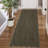 Farmhouse Scalloped Rug Washable Rug with Non Slip TRP Backing, Low Pile Non Shedding Rustic Carpet, Soft Thin Foldable Printed Mat for Living Room Bedroom-660204433-660204444
