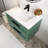 30" Wall-Mounted Floating Bathroom Vanity With Sink