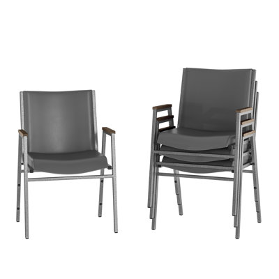 Aliya Heavy Duty Stack Chair with Arms
