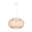 Luminaire suspendu beige à 1 lumière Achaz-1969585380