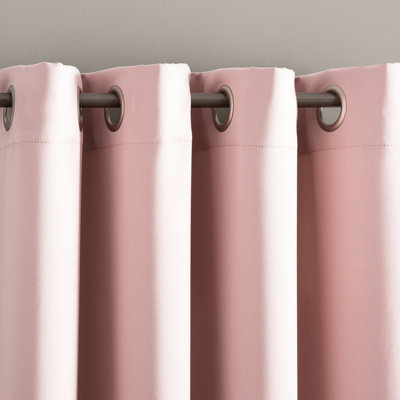 Thermal Energy Saving Grommet Curtain Panel - Basics by Wayfair™
