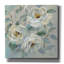«Blue Gray Floral» par Silvia Vassileva, art mural sur toile-1967231564