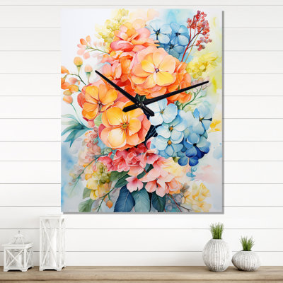 Jasyia - Horloge murale abstraite