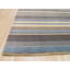 Tapis bleu fait à la main Galeana-2085165524