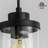 1 - Light Matte Black Single Pendant-1705799347