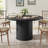 47" Round Dining Table With Stronge Drawer-1925836525