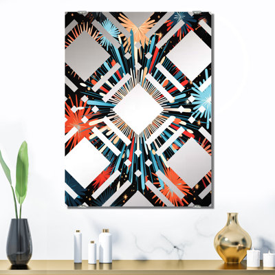 Paolino - Miroir mural avec feux d'artifice MIR134005