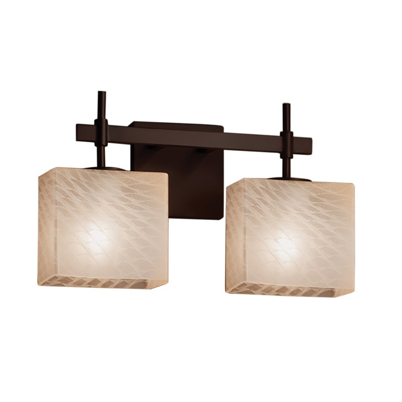Casson 2 - Light Bath Bar, Polished Chrome, Weave