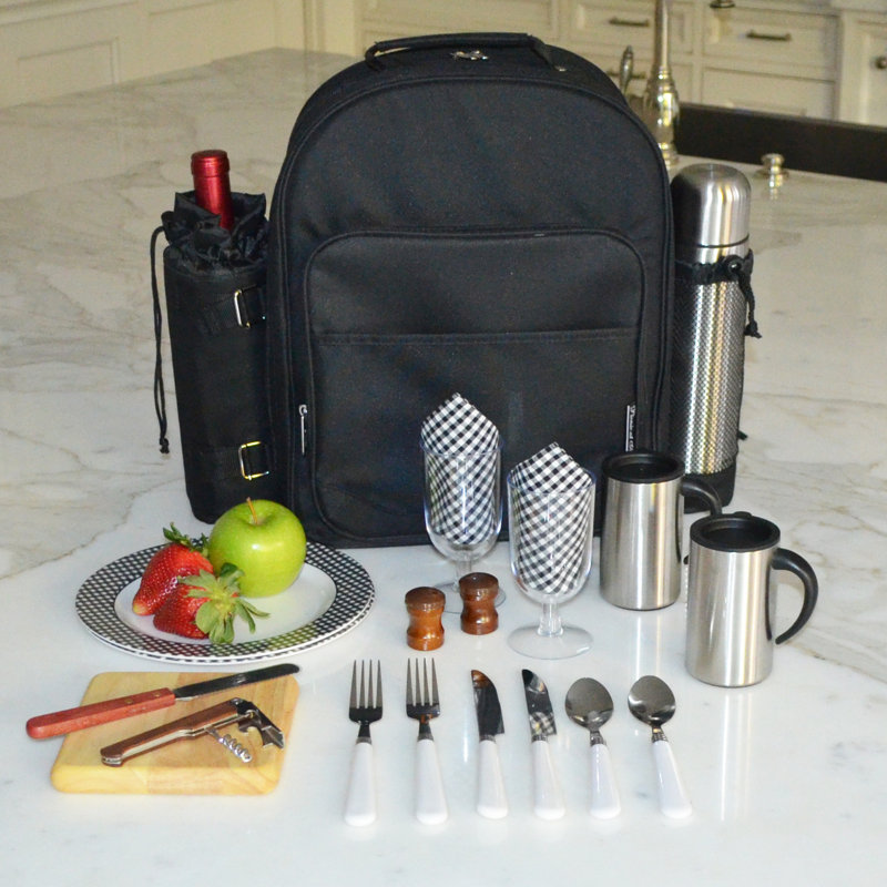 Picnic Backpack, Service for 2