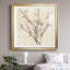 «Neutral Blossoms On Cream», reproduction encadrée de qualité supérieure - prête à être accrochée-823768941-823768929