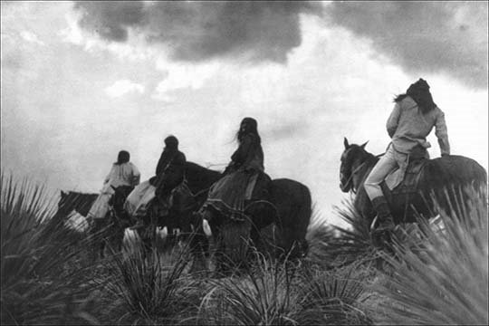 Before the storm par edward s. curtis-reproduction de photo, H 20 po x l 30 po x P 1,5 po