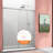 60" W x 76" H Sliding Frameless Shower Door with 5/16" (8mm) Clear Tempered Safety Glass, ANSI Z97.1 Certified for Bathroom-422101989
