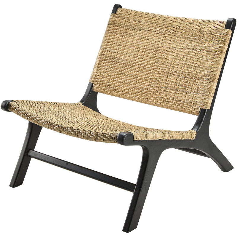 Bevans Modern Accent Chair, Wood