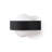 Modern LED Outdoor Wall Sconce, Dimmable Waterproof Glass Shade, 3000K