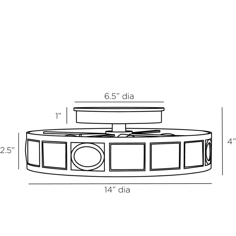 Empire Flush Mount