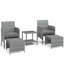 Ensemble de conversation pour 2 personnes en osier avec repose-pieds et table basse-953575354-953575353
