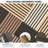 106" x 13" Acoustic Wood Wall Panels – Soundproof 3D Slat Design for Walls & Ceilings, Decorative Wooden Wall Covering-116778561