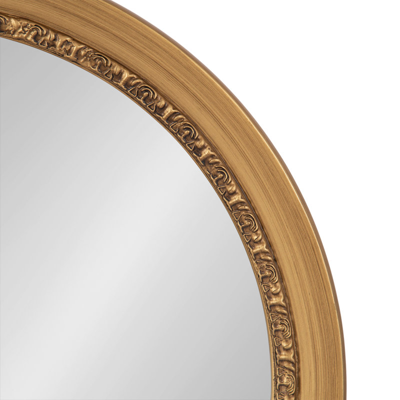 Miroir rond Vintage, Or