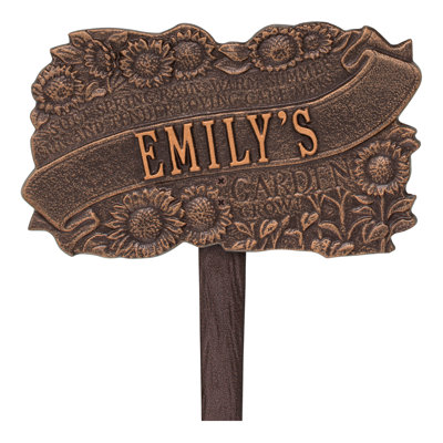 TLC Personalized Garden Sign