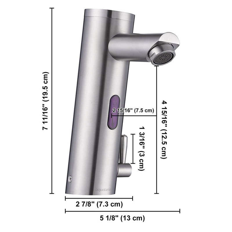Single-Hole Bathroom Faucet, Brushed Nickel