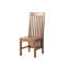 Toulouse 47cm H Solid Wood Slat Back Side Chair in White Lacquered/Beige Oiled-90984582