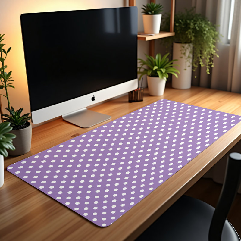 Polyester Desk Pad, 14.4x12.1