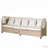 4 Piece UV-Proof Resin Wicker Patio Sofa Set with Retractable Canopy-1714970410