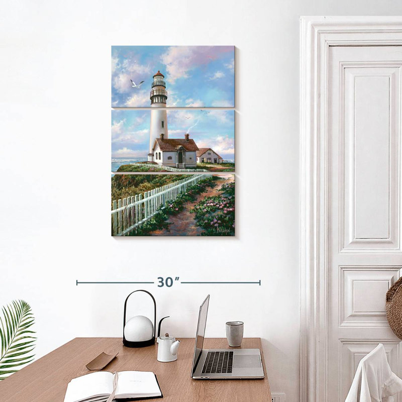 Phare de Spring Pigeon Point, H 32 po x l 20 po