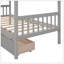 Lit en bois avec tiroirs-764627987