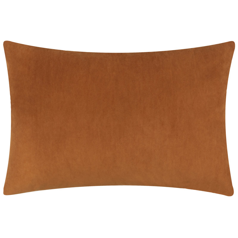Assetou Rectangular Throw Pillow Cover, Orange
