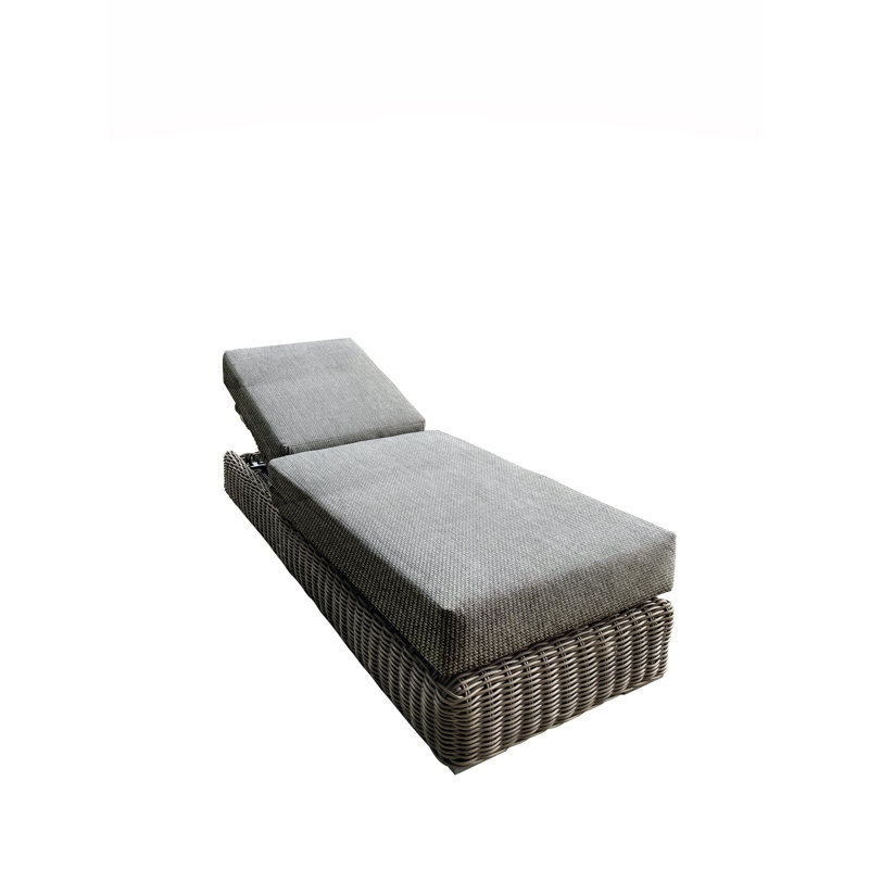  Chaise longue avec coussin Tulum